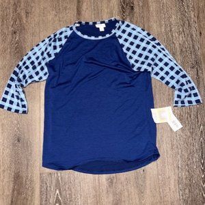 LuLaRoe Women's Randy 3/4 Raglan Sleeve Super Soft Stretch Fabric Tee TShirt NWT